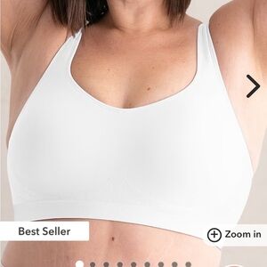 Shapermint Daily Comfort wirefree shaper bra in white